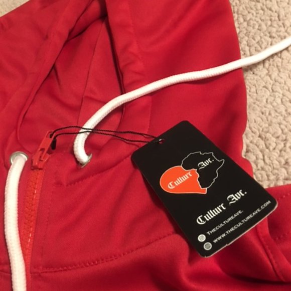 Men's NEW 2-Piece Tracksuit Culture Ave. NY Signature Set  Size Large Slim Fit - Picture 3 of 16